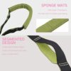 Yoga Waist Back Stretch Band - Door Flexibility Tensile Multifunction Assist Training, Yoga Leg Stretcher Strap w/ Door Anchor, for Fitness, Dance, Yoga, Gymnastics, Cheerleading, Splits (Green) - Image 9