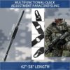 AOOK Paracord Sling with Shoulder Pad and QD Sling Swivel Mounts, 2-Point QD Sling - Image 6