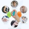 Turfox Hand Grip Strength Trainer , Finger Finger Stretcher Strength Trainer (9 PCS) Silicone Resistance Bands Finger Stretcher, Relieve Wrist & Thumb Pain, Carpal tunnel, Great for Rock Climbing - Image 5
