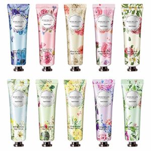 Hand Cream Hand Moisturizer - Plant Fragrance Hand Cream Moisturizing and Nourishing Hand Care Cream for Working Hands, Repair Anti Aging Anti Chapping,10Pcs