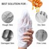 5 Pairs of Anti-Aging Hand Cream Mask - Nuritious Honey and Almond Best Hydrating Hand & Nail Mask - Best Deep Moisturizing Gloves for Dry Hands to Nourishing, Softening, Hydrating and Protecting Skin - Image 5