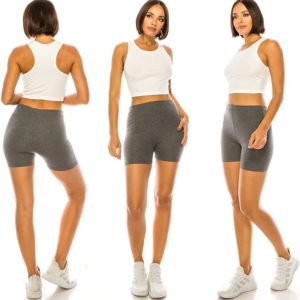 EEVEE Biker Leggings Shorts (3" Inseam) - Black - (SM)