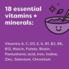 Renzo's Picky Eater Kids Multivitamin - Vegan Multivitamin for Kids with Iron, Vitamin C, and Zero Sugar, Dissolvable and Easy To Take Kids Vitamins, Cherry Flavored Childrens Vitamins [60 Melty Tabs] - Image 7