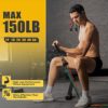 NECOTT Resistance Bands Set with Handles, Professional Exercise Bands with Upgraded Material, Max Workout for 150lbs, Physical Therapy Bands with Door Anchor, Handles, Legs Ankle Straps and Carry Bag - Image 4