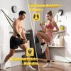 NECOTT Resistance Bands Set with Handles, Professional Exercise Bands with Upgraded Material, Max Workout for 150lbs, Physical Therapy Bands with Door Anchor, Handles, Legs Ankle Straps and Carry Bag - Image 5
