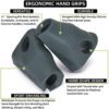 Complete Hand Control: Fat Grip Strength Trainer - Set of 2 Custom Hands with Premium Handles Included - Arm Wrestling Equipment - Image 2