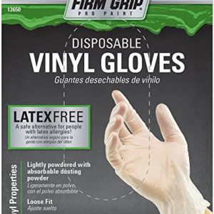 Firm Grip Vinyl Glove, 50-Count (Pack of 1)