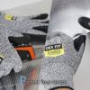 DEX FIT Level 5 Cut Resistant Gloves Cru553, 3D Comfort Stretch Fit, Power Grip, Durable, Thin, Touchscreen, Washable, Grey S (7) 1 Pair - Image 3