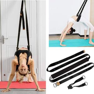 TOCO FREIDO Yoga Stretching Strap Adjustable Leg Stretcher & Back Assist Trainer, Sports Bands Improve Leg Waist Back Flexibility Great Ballet Dance Gymnastics Trainer Stretching Equipment Training