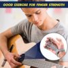 6 Pieces Strength Training Grip Strengtheners Finger Stretcher Forearm Exercise Hand Strength Grip Exerciser Finger Expander and Grip Strength Trainer for Hand Therapy Guitar Rock Climb - Image 7