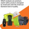 WOLF Ultra-Thin Nitrile Foam Palm Coated Glove with Tacky Dot Grip, Multi Purpose - Image 7