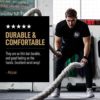 RooGrips - 3-Finger Durable Protective Leather Hand Grips, Weightlifting and Gymnastics Grips, Non-Slip Pull Up Gloves for Men and Women - Image 2