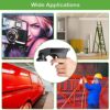 2 Pack Aerosol Spray Trigger Handle Spray Can Grip Handle Spray Paint Gun Reusable Universal Spray Handle Grip Full Hand Grip for Spray Paint Adhesive Lubricant (Black) - Image 7