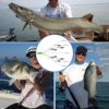 XhuangTech Alabama Rig Baits, 5 Arms Alabama Umbrella Rig with Soft Paddle Tail Swimbaits Bass Lures Jig Head Hook for Pike/ Trout/ Crappie in Freshwater Or Saltwater … - Image 7