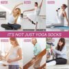 Yoga Socks Non Slip Skid Socks with Grips Pilates Ballet Barre Socks for Women - Image 7