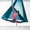HONGYIFEI2021 Yoga Hammock Aerial Yoga Hammock Household Fixed Disk Elastic Suspension Bracket Sling High-Altitude Aerial Yoga Sling Aerial Yoga Hammock (Color : A) - Image 5