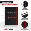 Gridlock Gear Fitness Journal for Men and Women - US Marine Designed Workout Planner and Exercise Log Book for Weight Loss, Muscle Gain, Bodybuilding - Gym Journal with Body Tape Measure and Pen - Image 4