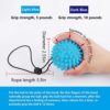 Hand Exercise Balls with adjustable wrist strap ,Hand and Physical Therapy massage grip ball for Kids, Elderly and Adults - Image 2