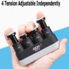 Finger Exerciser (Hand Grip Strengthener),Finger-Piston System,Finger Trainer,Hand Grip Strength Trainer for Guitar,Piano,Athletes,Musicians & Physical Therapy - Image 2