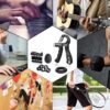 FITAWAY Grip Strength Trainer 5 Pack 22-132 Lbs Adjustable Resistance Hand Gripper, Finger Exerciser, Finger Stretcher, Grip Ring, Stress Relief Grip Ball - Image 6
