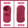 6 Pairs Yoga Socks for Women Nonslip Barre Socks with Straps Ballet Dance Socks for Yoga Pilates Ballet Barre Dance - Image 2