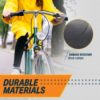 Bikeroo Bike Grips for Handlebar - Non-Slip, Comfortable, Rubber Bike Handle Grips for Outdoor Use - Dirt, Road, Mountain Bicycle Grips (130mm)﻿ - Image 6
