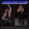 TheraBand 20381 Non-Latex Exercise Band Active Recovery Kits, Blue/Black - Advanced Set - Image 4