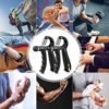 EPKAOZEY Grip Strength Trainer, 2 Pack Hand Grip Strengthener with Adjustable Resistance 11-132Lbs, Forearm strengthener, Non-Slip Hand Gripper for Muscle Building Hand Exercises for Athletes - Image 7