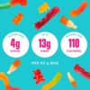 SmartSweets Variety Pack, Candy with Low Sugar & Low Calorie, Healthy Snacks for Kids & Adults - Gummy Worms, Red Twists, Fruity Gummy Bears, Cola Gummies, 1.8oz (Pack of 8) - Image 3