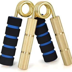 TIT COOPOPE Hand Grip Exerciser Strengthener, Resistance Levels 50-350 Lbs（12 Different Strengths）, Grip Strength Trainer, Non-Slip Gripper, Heavy Duty Grip Enhancer with Gift Box