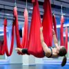 Flying Hammock Swing Aerial Dance Hammock Silk Fabric for Dance Anti-Gravity Pilates for Improved Dance Inversions, Flexibility and Core Strength,C-OneSize - Image 3