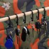 Mini Carabiner Clip Aluminum Lightweight D-Shape Spring for Keychain Climbing Fishing Hiking Outdoor - Image 4