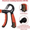 Grip Strengthener - 2 Pcs Hand Grips Strengthener, 5-60kg Adjustable Hand Grip Exerciser with Counting Function (0-99) for Men Women Teens Fitness Forearm Strengthener Finger Training Stress Relief - Image 3