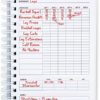 Luxe Gym Workout Log book - Fitness Journal/Planner, Daily Workout Tracker, Goal Tracking, Lift & Cardio Tracking, Weightlifting Journal, Hard Cover, Sturdy Binding, Thick Paper, 6 x 8 inches - Modern, Sleek and Easy-to-Use (Pink) - Image 3