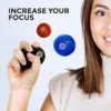 Hand stress ball - A variety of high-quality Stress Reliever, anxiety relief products, grip strength trainers, physical therapy equipment, Hand Exercise Ball. 2.36-inch stress balls for adults. Black / Blue / Red / Purple. Bonus #1 Carry Bag. Bonus #2 eBook Exercise Guide and E-coloring Book - Image 5