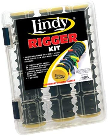 Lindy Rigger for Walleye Fishing - Keeps Snells and Rigs Organized and Tangle-Free, Lindy Rigger