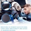 General Utility Work Gloves for Mens & Women,Synthetic Leather Mechanic Gloves Touch Screen,Durable,Padded Knuckles & Palm - Image 4
