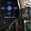 toolant Cut Resistant Work Gloves, ANSI Level A6, Touchscreen, Sandy Nitrile Coated Firm Grip, Cut Proof Protective Gloves for Automotive, Woodworking, Warehouse, Fishing, Gardening(1 Pair, Large) - Image 2