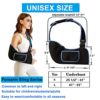 VISKONDA Arm Sling Shoulder Immobilizer - Rotator Cuff Support Brace - Comfortable Medical Sling for Shoulder Injury, Left and Right Arm, Men and Women, for Broken, Dislocated, Fracture, Strain (Large) - Image 3