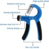 DONGJI Hand Grips Strengthener, Adjustable Resistance 22-88 Lbs, Hand Exerciser Strength Trainer Hand-muscle Developer , Build Hand Finger Wrist and Forearm Strength Easily - Image 4