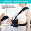 TANDCF bestlife Shoulder Abduction Sling with Removable Pillow & Exercise Ball, Shoulder & Arm Sling Immobilizer for Injury Support, Rotator Cuff, Surgery, Dislocated, Sublexion, Broken Arm - Image 3