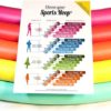 Weighted Hula Hoop, Trim Hoop 4B - 3.9 lb Large, Weight Loss Fitness Sports Hoop with No Wavy Ridges (Rainbow Colors) - Image 5
