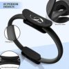 JBM 13 Inch Pilate Circle, Exercise Yoga Pilates Magic Circle with Dual Grip Handles for Fitness Training - Image 3