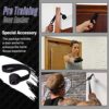 Resistance Band Pull Up Assistance Bands,Set of 5 Resistance Heavy Duty Exercise Stretch Fitness Bands for Stretching Power Lifting Workout Training with Instruction Guide,Carrying Bag - Image 6