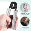 ZEAGUS Grip Strength Trainer Set,50LB-350LB Metal Hand Grip Strengthener,Non-Slip Heavy-Duty Forearm Exerciser,Hand Gripper for Muscle Building and Hand Rehabilitation Exercising - Image 2
