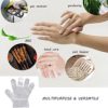 Disposable Food Gloves Durable Transparent Glove for Kitchen Pet Food Prep Hair Dye House Cleaning DIY Activities - Image 5