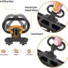 Rifle Sling Two Point Sling with Quick Release Push Button QD Sling Swivels 2 Packs QD Sling Mounts for Mlok Rifle Strap with Fast Adjust Thumb Loop - Image 2