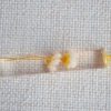 Daisy Ivory Real Flowers Transparent Cube Resin Pendant 18k Gold Plated Chain Long Necklace - Image 7