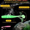5 Arms Alabama Rig Fishing Lure, Umbrella Rig with Spinner for Striper, A-Rig for Boat Trolling Frashwater / Saltwater, with Soft Swimbait and Hooks for Bass Crappie Walleye Pickerel Trout Perch - Image 7