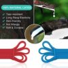 SUNPOW Pull Up Assistance Bands - Set of 3 Resistance Heavy Duty Workout Exercise Crossfit Stretch Fitness Bands Assist Set for Body, Instruction Guide and Carry Bag Included - Image 3